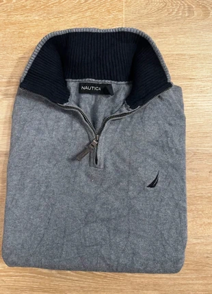 Pullover Pull Sweatshirt Zip Nautica Bleu Homme Taille M, marca: Nautica, estado: Bueno, tamaño: M, 10,00 €, 11,20 € Protección al comprador incluida