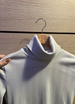 Dolcevita classico bianco collo alto adente ragazza comodo elegante, estado: Muito bom, tamanho: S / 36 / 8, €7.50, €8.58 inclui Proteção do Comprador