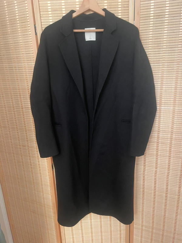 Manteau Sandro Noir laine