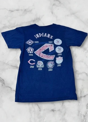 T-shirt Vintage Mlb Cleveland Indians Majestic Triple Peak Taille M, brand: Majestic, condizioni: Buone, taglia: M, €20.00, €21.70 include la Protezione acquisti