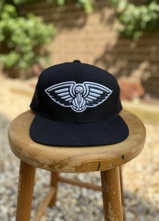 Mitchell & Ness New Orleans Pelicans Shiny Tonal Logo Snapback Black NBA Cap Hat, brand: Mitchell & Ness, condition: Very good, size: One size, £18.00, £19.60 includes Buyer Protection