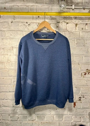 Crewneck Uni - Karen Scott - 1X - Bleu, marque: Karen Scott, état: Bon état, taille: XL / 42 / 14, 2,50 €, 3,33 € Protection acheteurs incluse