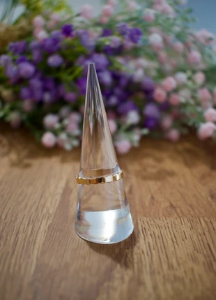 Jolie bague dorée en acier inoxydable 🌸, brand: Boutique Parisienne, condition: New with tags, size: Adjustable, €2.99, €3.84 includes Buyer Protection