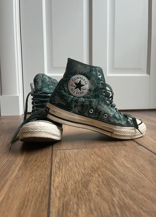 Limited edition groene converse (surface fusion chuck 70), merk: Converse, staat: Goed, maat: 40, € 38,00, € 40,60 inclusief Kopersbescherming