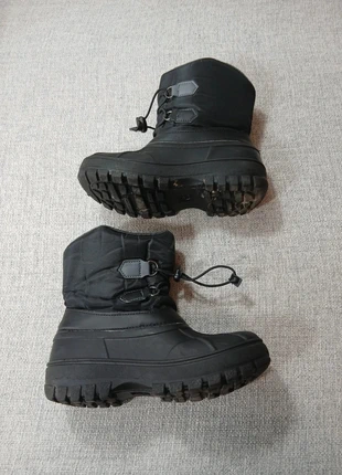 Bottes de neige noires fourrées imperméables chaudes McKinley Taille 35, brand: McKinley, condition: Very good, size: 35, €18.00, €19.60 includes Buyer Protection Pro