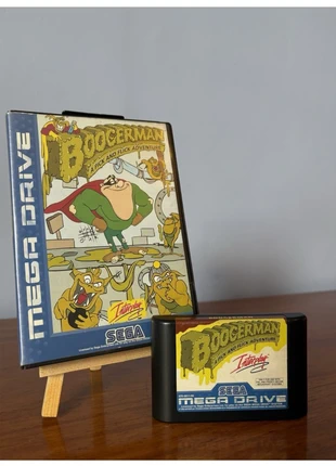 Boogerman Sega Mega Drive Game. V rare. tested. Clean. No manual complete . pick flick, condition: Very good, £50.00, £53.20 includes Buyer Protection