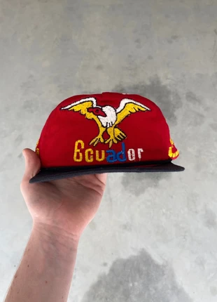 Vintage Ecuador Snapback Hat 90s, merk: Vintage, staat: Heel goed, maat: Universele maat, € 9,95, € 11,15 inclusief Kopersbescherming Pro