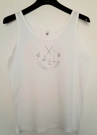 splendide débardeur blanc en pur coton léger et respirant. La broderie délicate elégant, marke: Dori, zustand: Neu, größe: L / 40 / 12, 5,00 €, 5,95 € inklusive Vinted-Käuferschutz