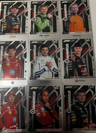 turbo attax f1 2025 cards - Topps awards (full set), brand: Turbo, condition: Like new, £2.00, £2.80 includes Buyer Protection