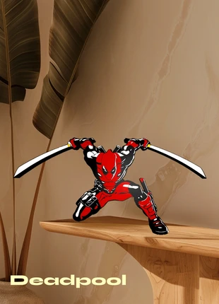 3D Print | Wall Art - Deadpool - Comics, marca: Deadpool, estado: Muito bom, €8.95, €10.10 inclui Proteção do Comprador