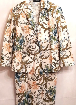 Superior completo blazer vestito cotone fantasia primavera 48 ottime condizioni, marque: Superior, état: Très bon état, taille: XXL / 44 / 16, 99,00 €, 104,65 € Protection acheteurs incluse