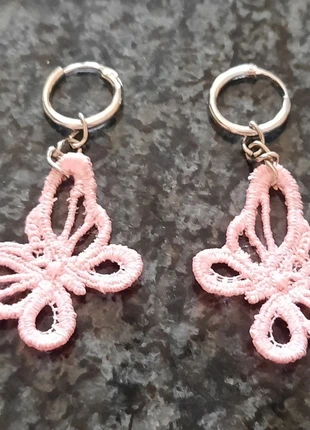 Orecchini pizzo macramè, marque: Macrame, état: Neuf sans étiquette, 4,99 €, 5,94 € Protection acheteurs incluse