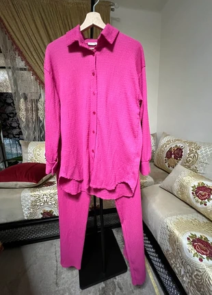 Ensemble chemise et pantalon fluide, marque: New Collection, état: Très bon état, taille: M / 38 / 10, 10,00 €, 11,20 € Protection acheteurs incluse