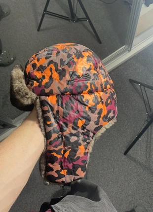 Multi Coloured Winter Trapper Hat  Leopard print, condition: Very good, size: One size, £8.99, £10.14 includes Buyer Protection