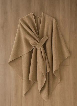 Poncho beige avec ceinture, brand: Beige, condizioni: Ottime, taglia: S / IT 40 / EU 36, €49.00, €52.15 include la Protezione acquisti