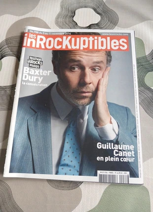 Magazine Les inRockuptibles n°988 Novembre 2014 Baxter Dury Les inRocks, estado: Muy bueno, 6,00 €, 7,00 € Protección al comprador incluida