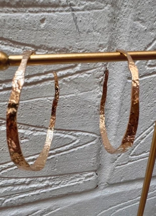 Gold hammered hoop, brand: Dolceumi, condition: New without tags, £10.00, £11.20 includes Buyer Protection