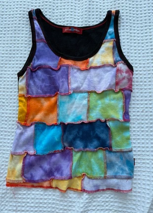 Y2K boho hippie multi Uttam London tank top, brand: Uttam London, condition: Very good, size: S / 8, £6.99, £8.04 includes Buyer Protection Pro