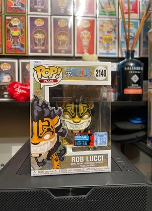 Funko pop rob lucci one piece 2140 limited edition fall convention 2025, marque: Funko, état: Très bon état, taille: Prématuré, jusqu'à 44cm, 20,00 €, 21,70 € Protection acheteurs incluse