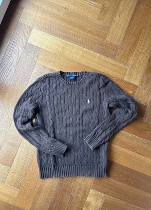 Maglione trecce cotone marrone Ralph Lauren, marke: Ralph Lauren, zustand: Neu, größe: M / 38 / 10, 65,00 €, 68,95 € inklusive Vinted-Käuferschutz