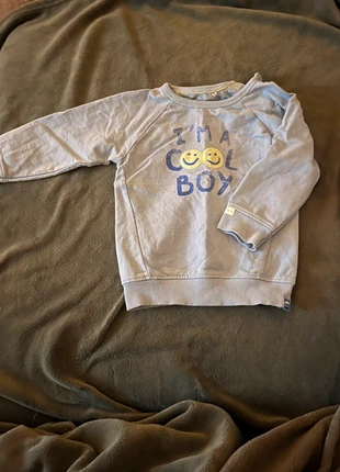 Blaues Sweatshirt, marke: Sonstiges, zustand: Sehr gut, größe: 12-18 Monate / 80, 3,00 €, 3,85 € inklusive Vinted-Käuferschutz