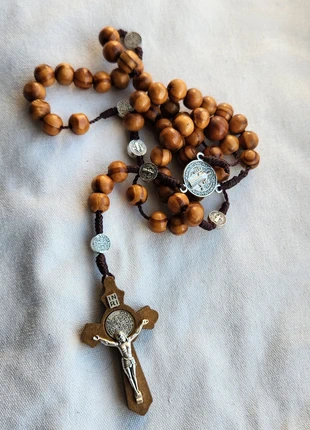 Wooden Rosary Beads 📿, condition: New with tags, £6.00, £7.00 includes Buyer Protection