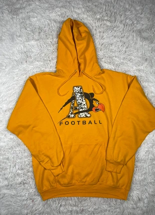 Pull à capuche jaune Américain | équipe de Football - Taille : XL, marque: Port & Company, état: Très bon état, taille: XL, 11,90 €, 13,20 € Protection acheteurs incluse