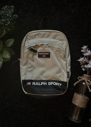 Petit Sac à dos Ralph Sport Américan Spirit Vintage | Rare | Couleur beige Noir, brand: Vintage Dressing, condition: Very good, €30.00, €32.20 includes Buyer Protection