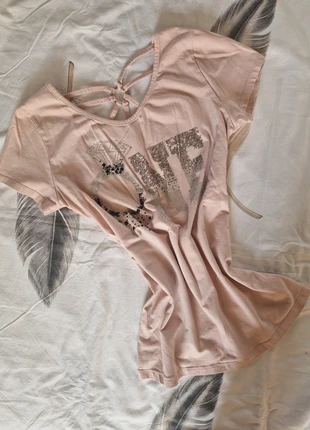 🌸 Rosé T-shirt met Kraaltjes – maat S 🌸, état: Très bon état, taille: S / 36 / 8, 1,50 €, 2,28 € Protection acheteurs incluse