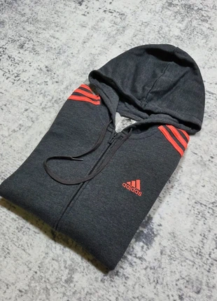 Veste à Capuche Adidas Femme S Gris Anthracite Zip 3 Bandes Corail Sportswear, merk: adidas, staat: Heel goed, maat: S / 36 / 8, € 24,99, € 26,94 inclusief Kopersbescherming Pro