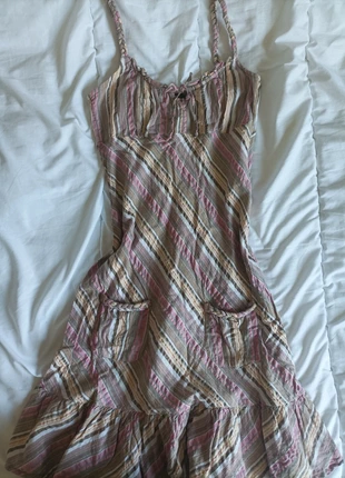 Y2K summer Ibiza cottagecore coquette style glitter dress - Taille S/M, marca: Vintage Dressing, estado: Muy bueno, tamaño: S / 36 / 8, 16,00 €, 17,50 € Protección al comprador incluida