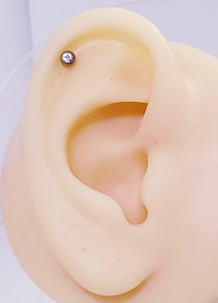 Piercing hélix titane strass, marque: Inconnu, état: Neuf sans étiquette, 3,90 €, 4,80 € Protection acheteurs incluse