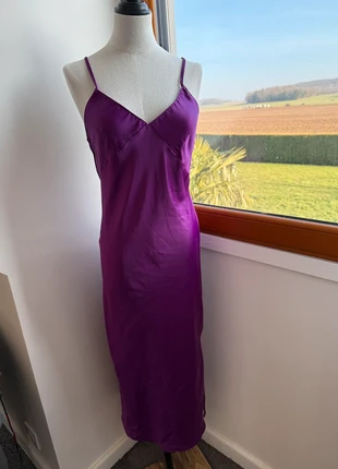 Robe fluide violette, brand: Etam, condition: New without tags, size: S / 36 / 8, €10.00, €11.20 includes Buyer Protection