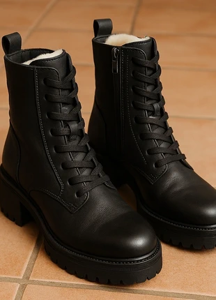 Bottines à lacets doublé polaire, marca: Gémo, estado: Muy bueno, tamaño: 41, 20,00 €, 21,70 € Protección al comprador incluida