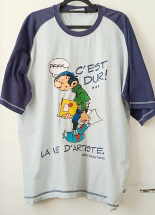 T-shirt pour fan : Gaston Lagaffe, marque: Gaston Lagaffe, état: Satisfaisant, taille: XL, 5,00 €, 5,95 € Protection acheteurs incluse