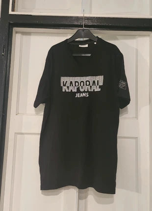 T-shirt col V Kaporal Jeans homme noir Taille M, marque: Kaporal, état: Très bon état, taille: M, 6,00 €, 7,00 € Protection acheteurs incluse