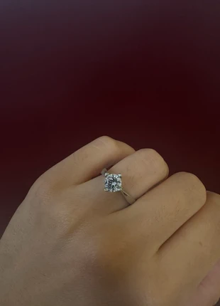 Bague de fiançailles en Argent 925 Taille 57, estado: Novo com etiquetas, tamanho: 18,5 mm Ø / 19,5, €45.00, €47.95 inclui Proteção do Comprador