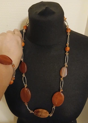 Ensemble de bijoux collier et bracelet, marca: sans marque, estado: Muito bom, €2.00, €2.80 inclui Proteção do Comprador