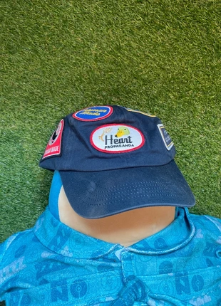 Human made navy patch hat, brand: Human Made, condition: Very good, size: One size, £30.00, £32.20 includes Buyer Protection