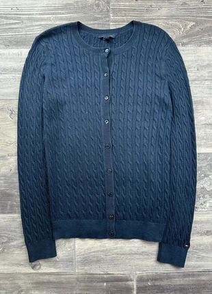 Cardigan torsadé Tommy Hilfiger Bleu Marine taille M, marca: Tommy Hilfiger, estado: Muito bom, tamanho: M / 38 / 10, €22.00, €23.80 inclui Proteção do Comprador Pro