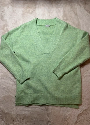 Pull Col V Vert, marke: Pimkie, zustand: Sehr gut, größe: S / 36 / 8, 5,00 €, 5,95 € inklusive Vinted-Käuferschutz