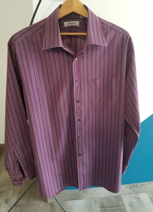 #126 Chemise à rayures Pierre Cardin taille XL, brand: Pierre Cardin, condition: Satisfactory, size: XL, €12.00, €13.30 includes Buyer Protection