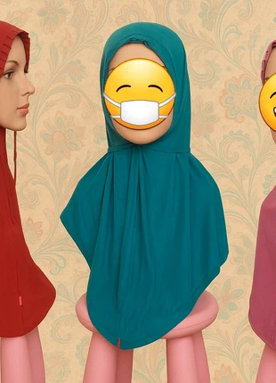 3 hijab a enfiler, condizioni: Nuovo senza cartellino, €10.00, €11.20 include la Protezione acquisti