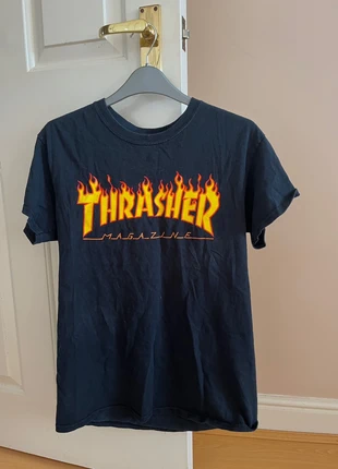 thrasher tshirt, brand: Thrasher, condition: Very good, size: S, £5.00, £5.95 includes Buyer Protection
