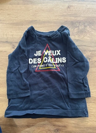 T-Shirt manches longues Grain de blé 6 mois, brand: Grain de Blé, condizioni: Buone, taglia: 6-9 mesi / 68 cm, €1.00, €1.75 include la Protezione acquisti