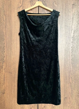 Robe velours chic vintage noir T.40, marke: Vintage, zustand: Sehr gut, größe: L / 40 / 12, 17,00 €, 18,55 € beinhaltet Vinted-Käuferschutz Pro
