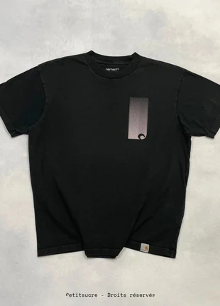 T-shirt Carhartt wip Rare imprimé Noir coupe Large Homme 100% Coton Crew Neck - Taille S /1566R, marca: Carhartt, estado: Muy bueno, tamaño: S, 31,00 €, 33,25 € Protección al comprador Pro incluida
