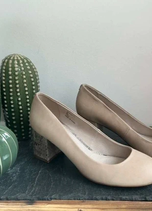 Gorgeous nude shoes with snakeskin heel by Faith, size 5, brand: Faith, condition: Very good, size: 5, £16.00, £17.50 includes Buyer Protection Pro