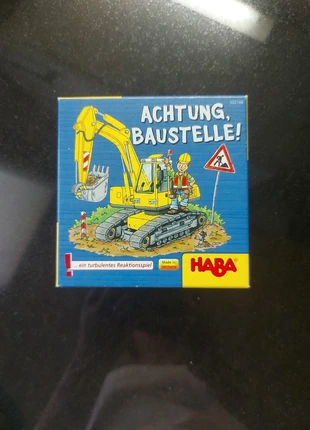 Achtung, baustelle!, marque: Haba, état: Neuf sans étiquette, taille: Taille unique, 5,00 €, 5,95 € Protection acheteurs incluse