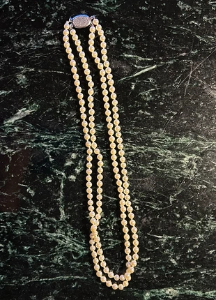 Collier double rang perles de Majorque, marca: Maty, estado: Novo sem etiquetas, €45.00, €47.95 inclui Proteção do Comprador